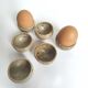 Set of 6 vintage stoneware egg cups