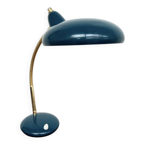 Lampe à poser orientable - bleu canard