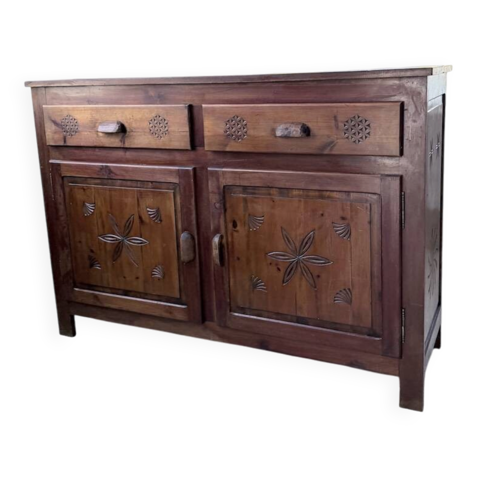 Jam cupboard, popular Savoyard art, 1950s.