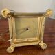 Column lamp in gilded bronze and marble 36cm