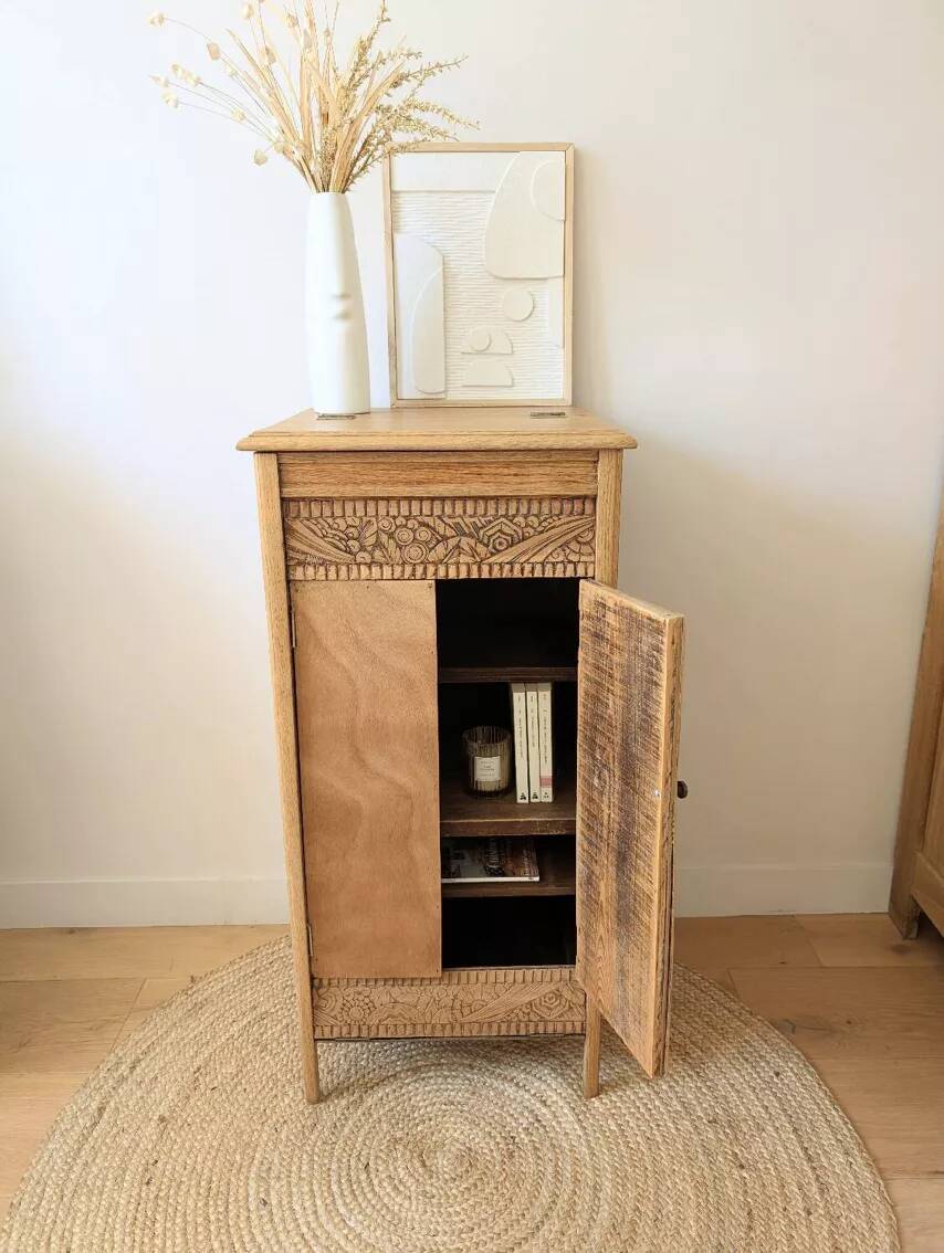 Art Deco oak sideboard