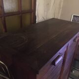 Double curtained file with keys