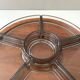 Digsmed Teak Tray Lazy Susan, Mid Century Cabaret, Tray Set, Turntable, Danish Design, 60's