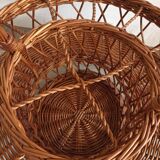 Wicker aperitif basket