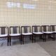 Set of six vintage Illum Wikkelsø dining chairs