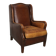 Vintage Dutch Club Chair in Cognac Leather