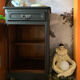 Black patinated jam