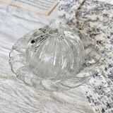 Vintage pressed glass cheese bell
