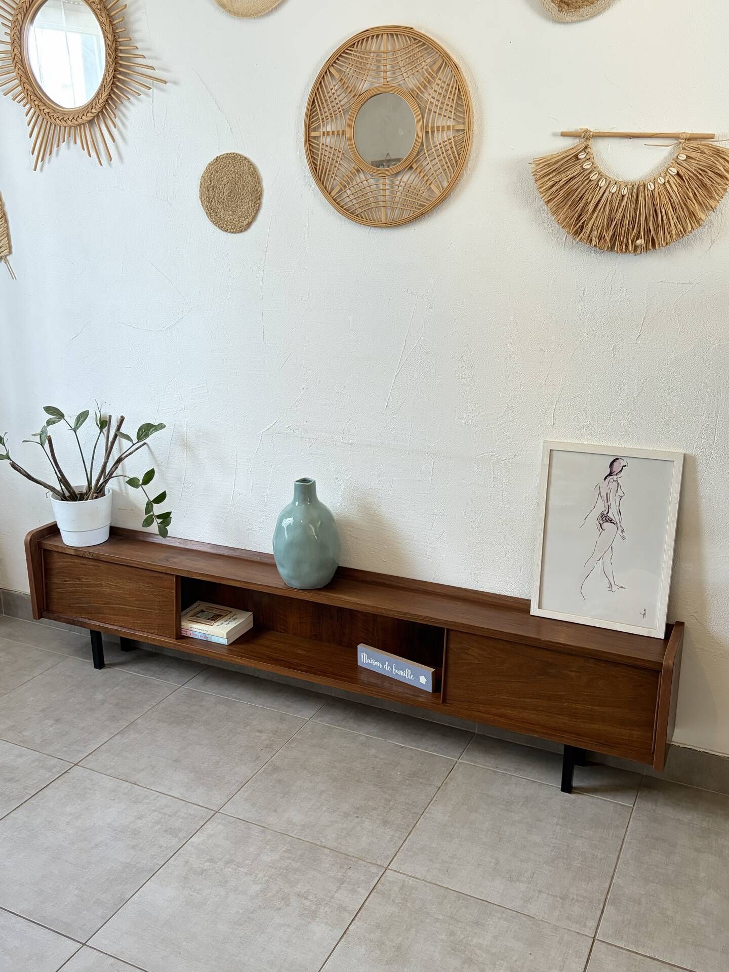 Enfilade basse vintage ( peu profonde )