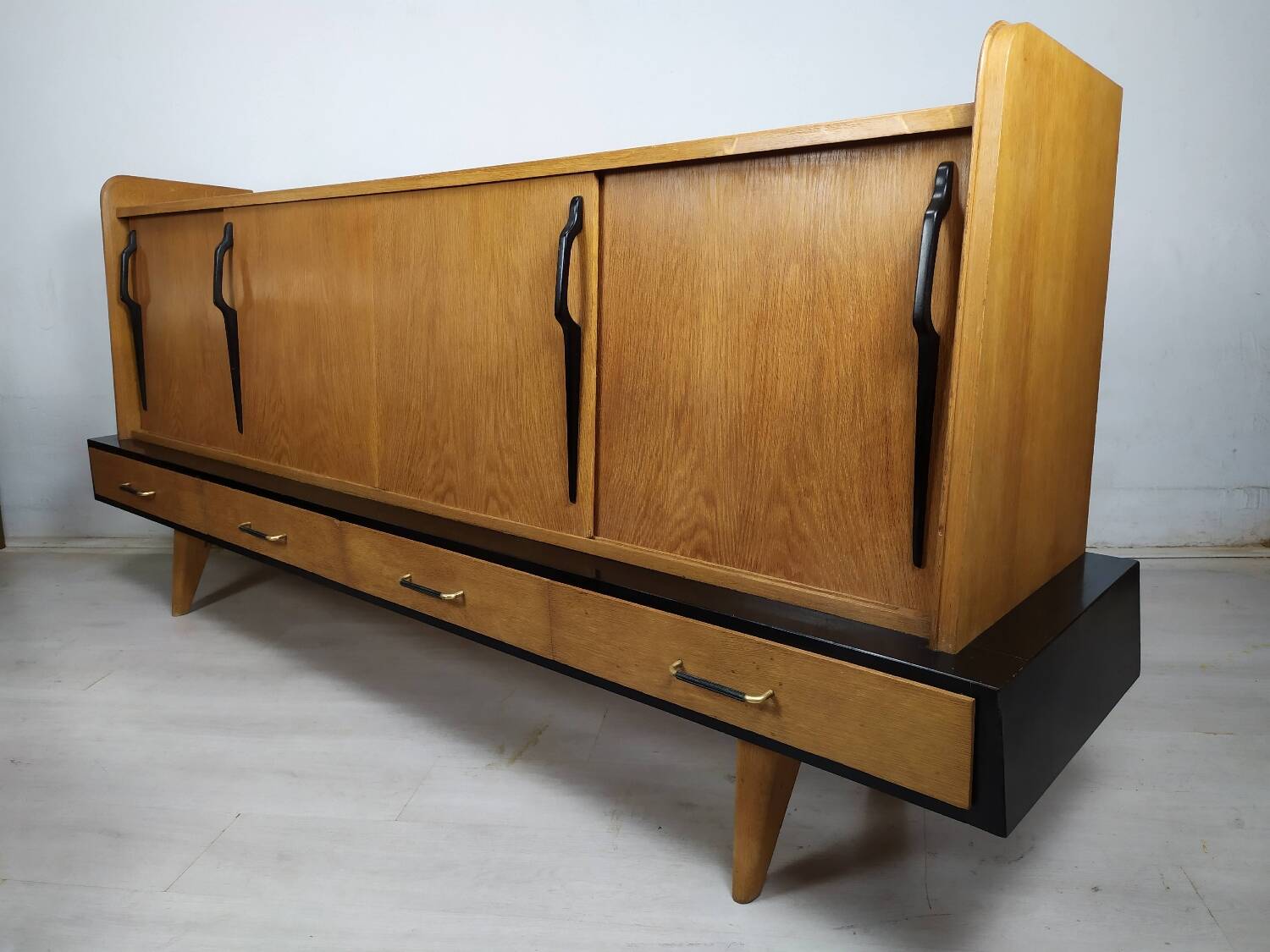 Vintage oak enfilade