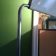 Lampadaire mezzaluna design bruno gecchelin