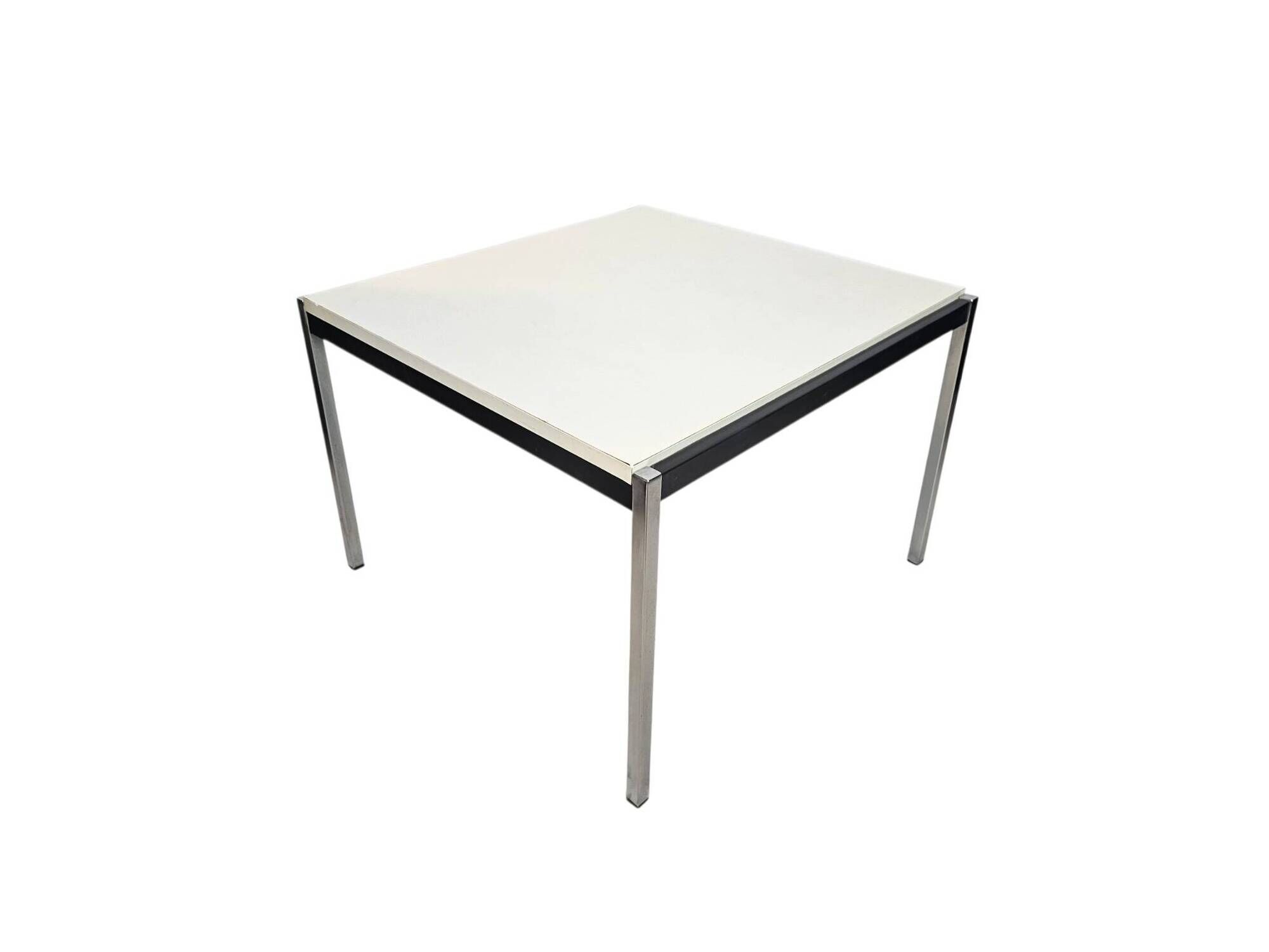 Design néerlandais - Gispen - Coen de Vries - table basse - placage - chrome
