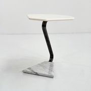 Side table with marble base La Palma, 1980