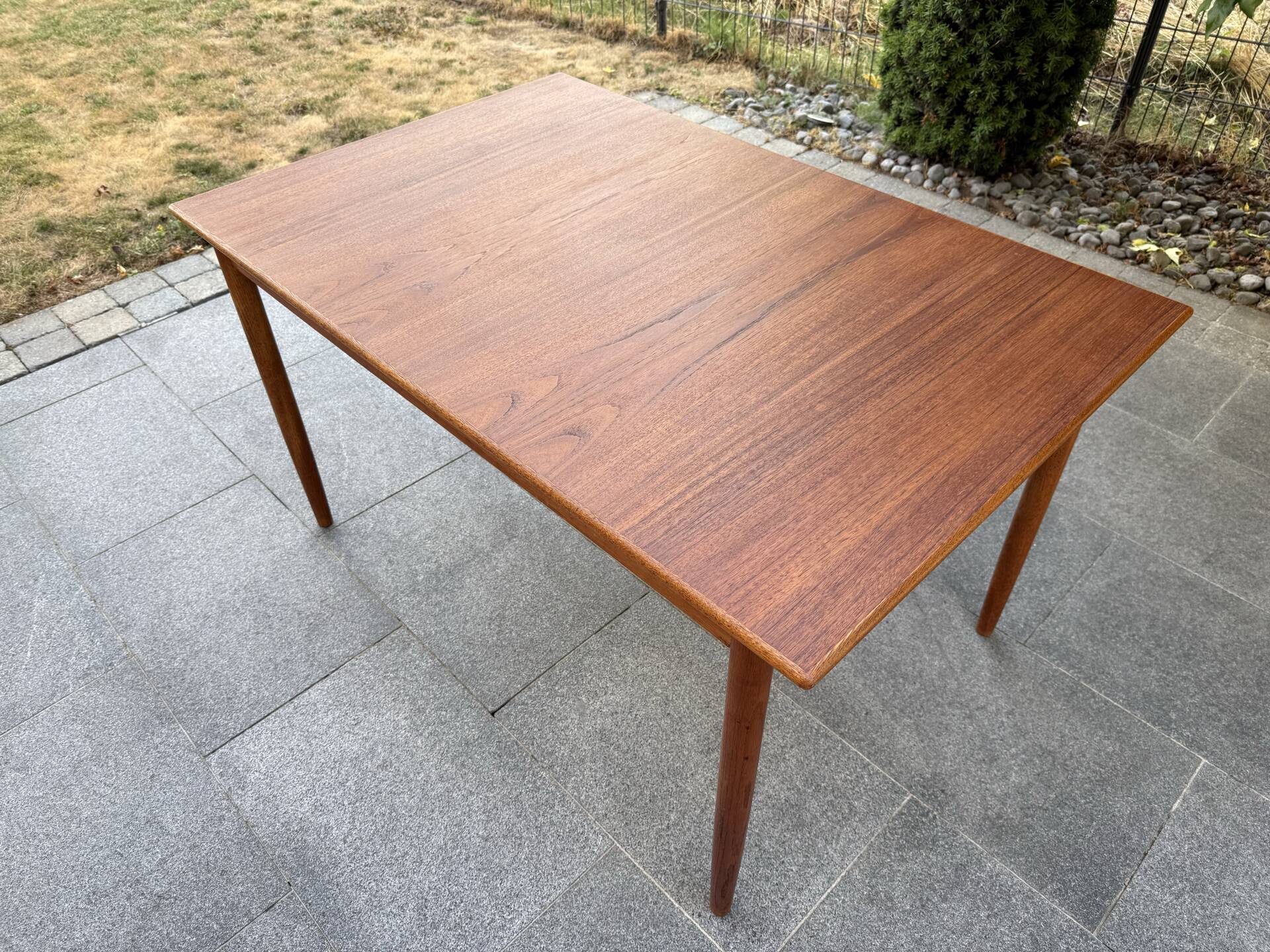 Scandinavian extendable dining table 1960