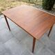 Scandinavian extendable dining table 1960