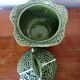 Vintage soup tureen cabbage in faience
