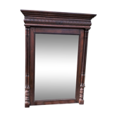140 x 104cm wooden mirror