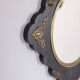 Miroir mural en bois et bronze, Italie