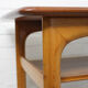 Mid Century Two-Tiered Teak Sidetable by Rasmus Solberg, Norway 1960s
