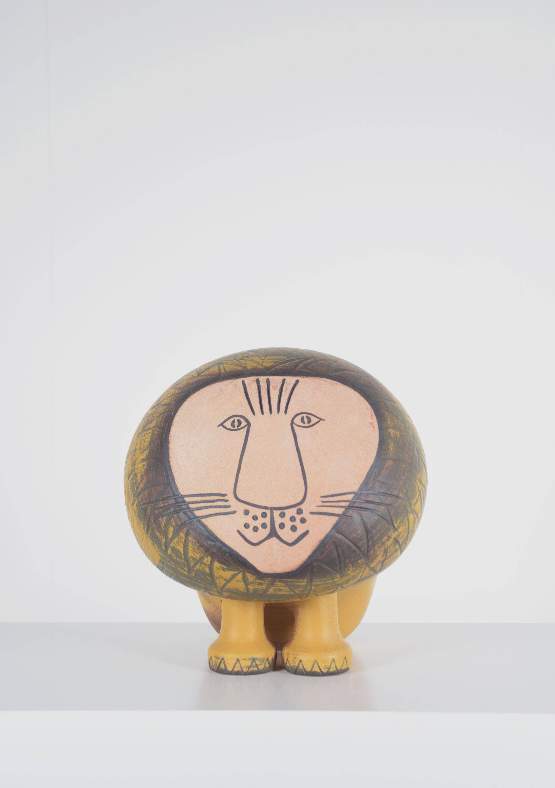 Ceramic Lion Maxi by Lisa Larson for K-Studion Gustavsberg