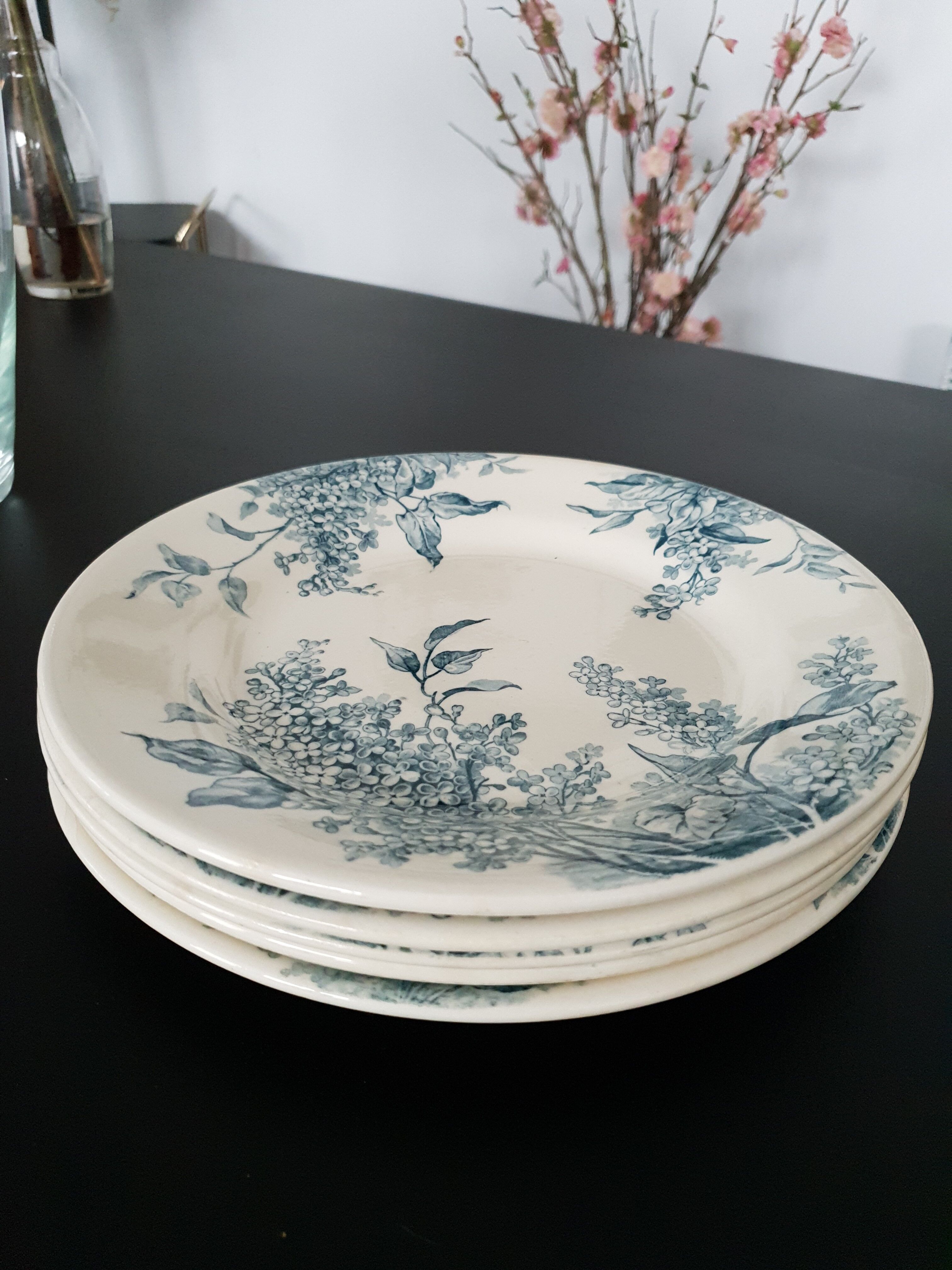 Gien porcelain plate