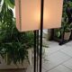 Lampe sur pied ARLUS années 50 en métal et laiton