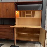 Free standing wall unit teak 1960s