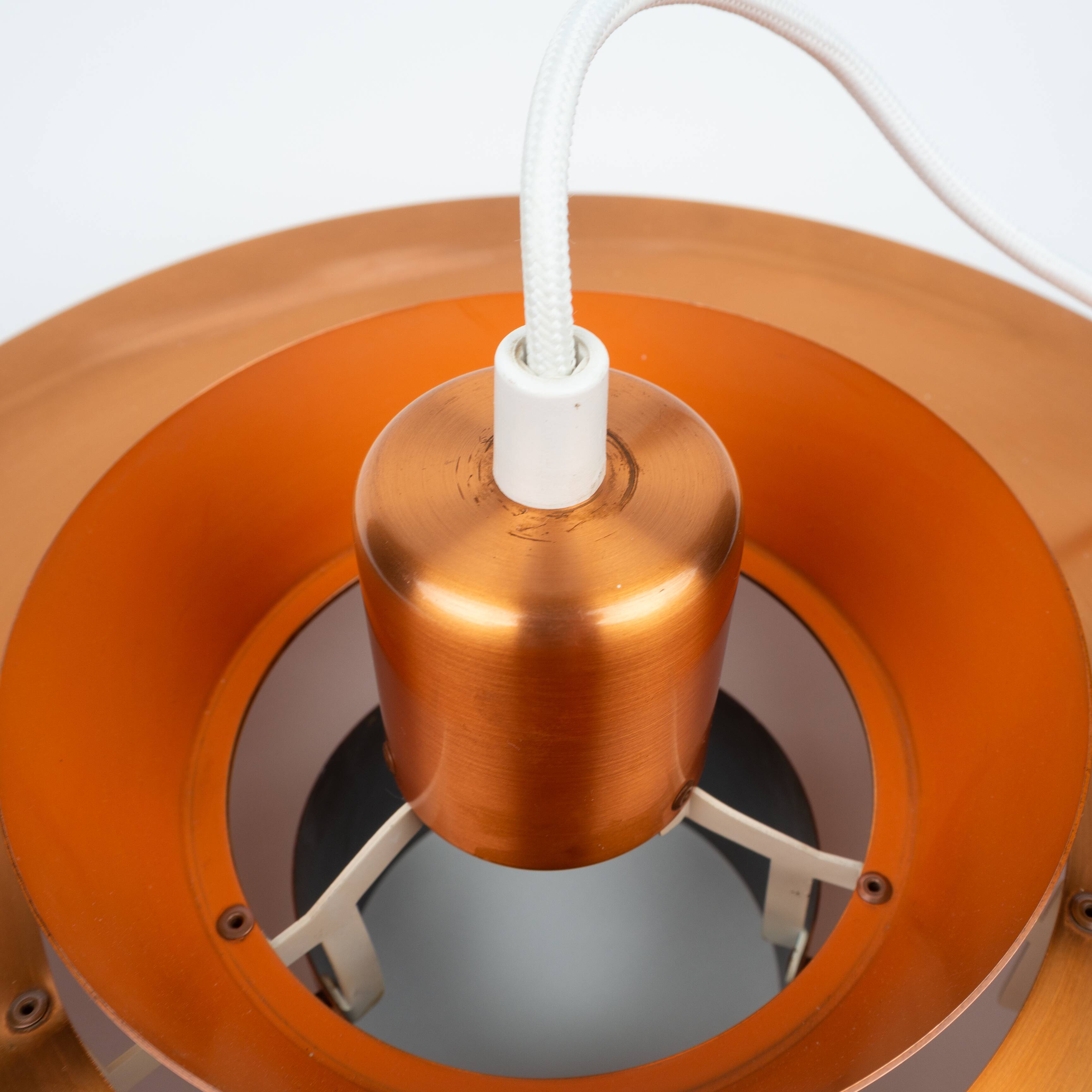 Danish vintage pendant lamp Nova by Jo Hammerborg, Fog og Morup, 1963