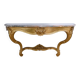 Important Wall Console in Gilded Wood, Louis XV style – Early 20th century