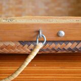Vintage wicker case