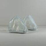 Pair of table lamp LT302 Iceberg Mazzega
