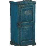 Indian buffet antique blue wardrobe teak wood patina and original piece