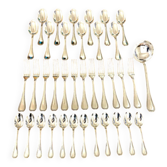 Christofle Malmaison cutlery set, new condition, 37 pieces