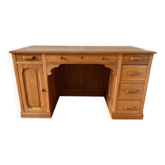 Antique oak desk