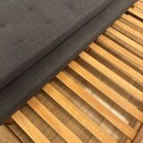 Vintage oak convertible bench by Alain Gaubert