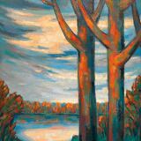 Landscape signed Godelier
