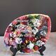 Ceramic plate dressing table