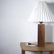 Lampe de table vintage en palissandre danois