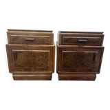 Paire de chevets art deco
