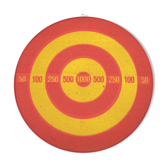 Vintage target and darts