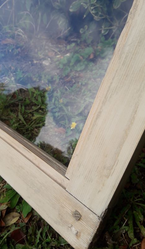 Glazed frame 70x70,5cm for partition