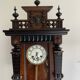 Antique Vintage German Junghans Regulator Wall Clock, 1918