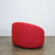 Red Pumpkin chair and ottoman by Pierre Paulin for Ligne Roset