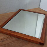 Miroir biseauté ancien 56×42 cm