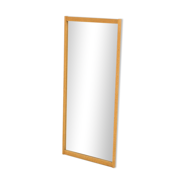 Miroir en chêne, Fröseke, Suède, 1960 - 48x43cm — Beyit
