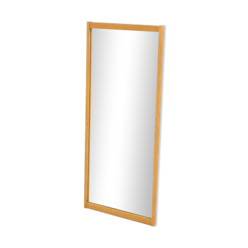 Miroir en chêne, Fröseke, Suède, 1960 - 48x43cm
