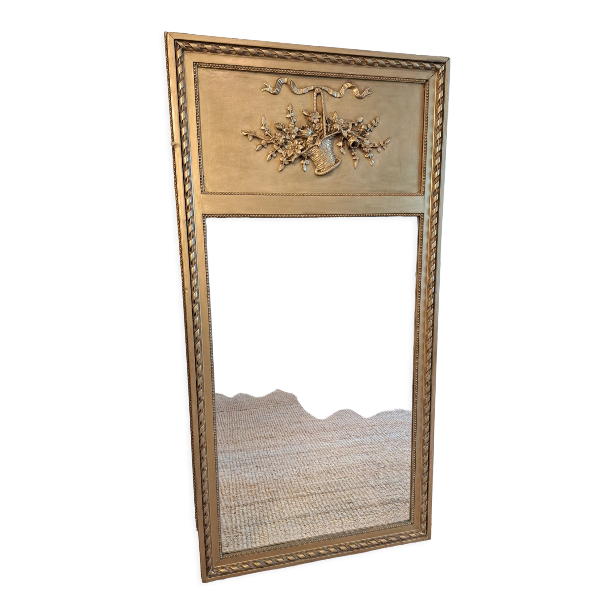 Trumeau mirror in Louis XVI style