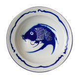 Vintage Chinese enamelled metal plates