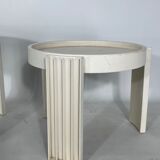 Ensemble « Marema » de deux tables gigognes par Gianfranco Frattini pour Cassina