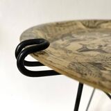 Tray on foot, 50s-60s